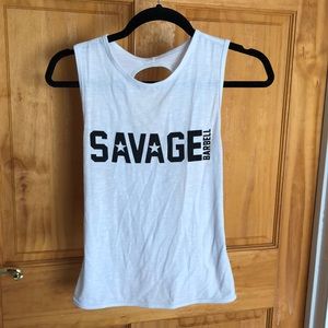Savage Barbell XS Cross-back Tank